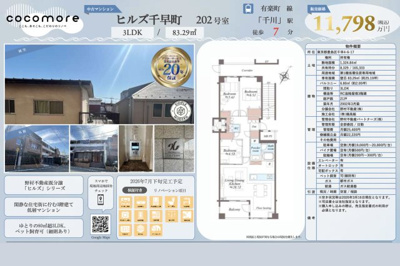 【その他】 | ヒルズ千早町　仲介手数料無料＋60万円現金プレゼント中