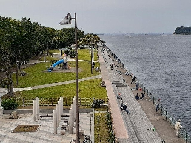エクセルコートの周辺|海辺つり公園まで350m