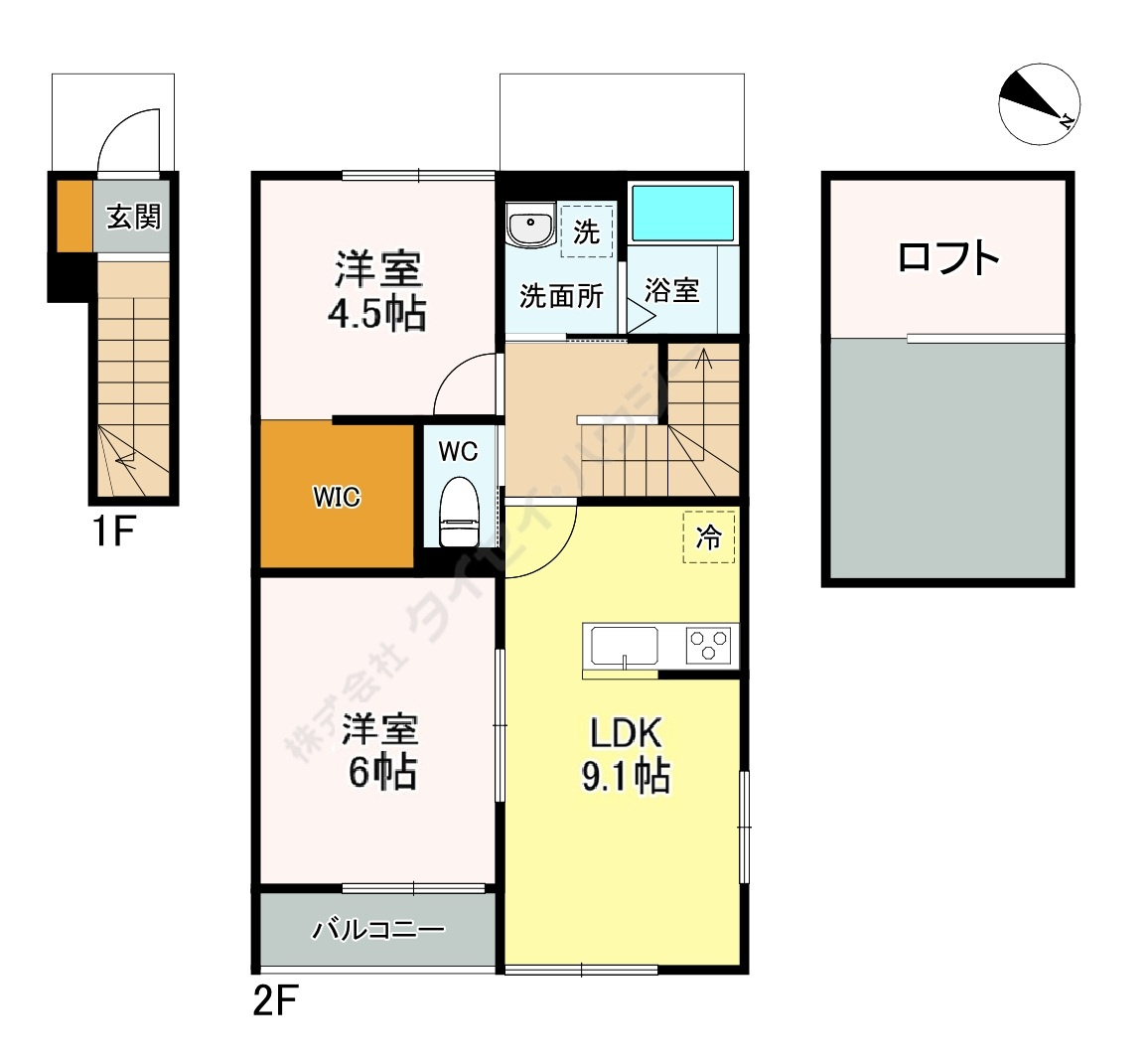Ｌａ　Ｓｕａ　Ｃａｓａ．ＹⅡの間取り