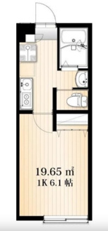 【間取り】 | ＡＺＥＳＴ－ＲＥＮＴ新宿牛込柳町 | 間取りです。