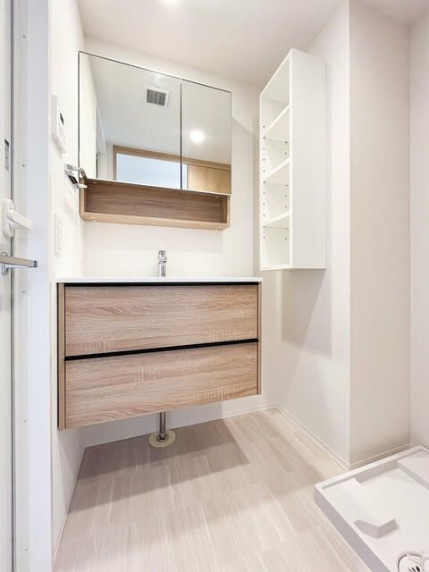 福岡市南区那の川２丁目の賃貸マンションの洗面所