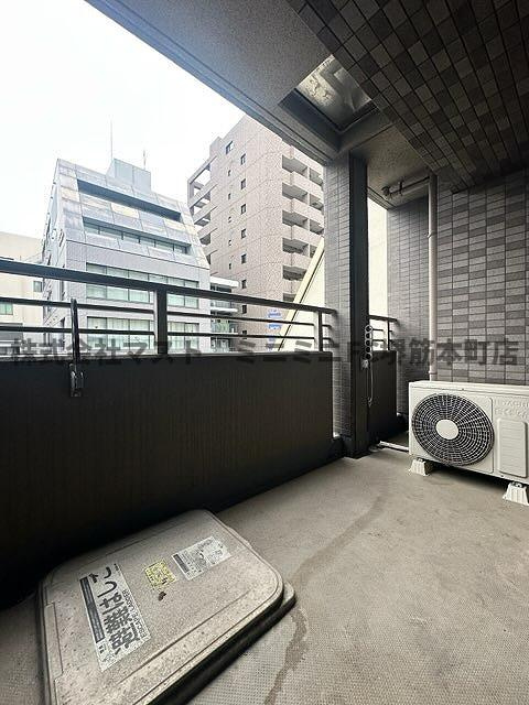 エイペックス梅田東Ⅱのバルコニー