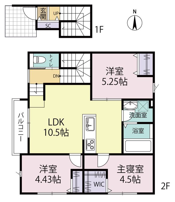 Loyal Pine Eastの間取り