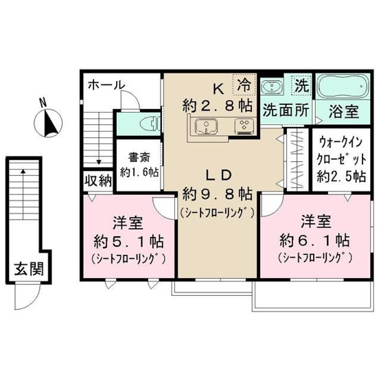 【間取り】 | サウダージ桜丘