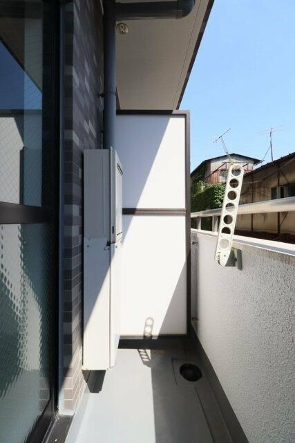 サンセール神楽坂のバルコニー