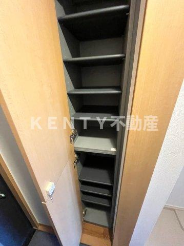 【収納】 | シャインコート | 専用の収納スペースです