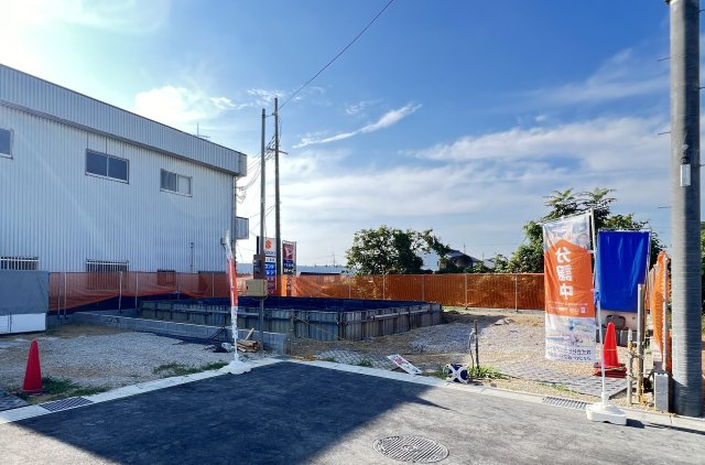 葛城市林堂２期の外観パース|2026年7月31日現地写真