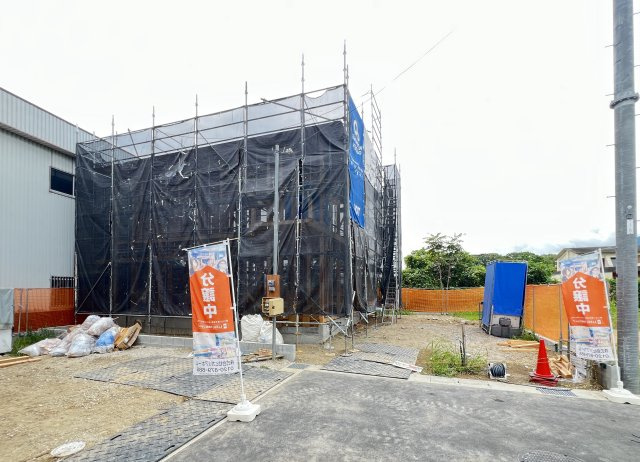 葛城市林堂２期の外観パース|2026年7月31日現地写真