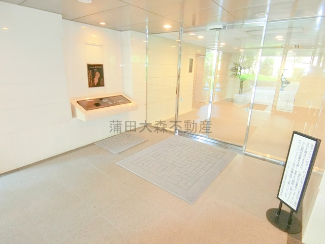 パークハウス多摩川南弐番館のエントランス|オートロック付きのエントランス