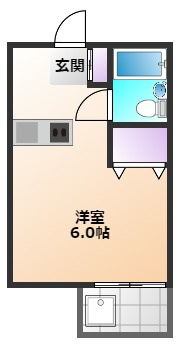 第一荒野ビルの間取り