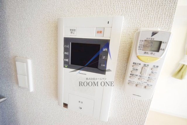 フィールドヒルズ門前仲町のセキュリティ|モニター付きインターホンです。