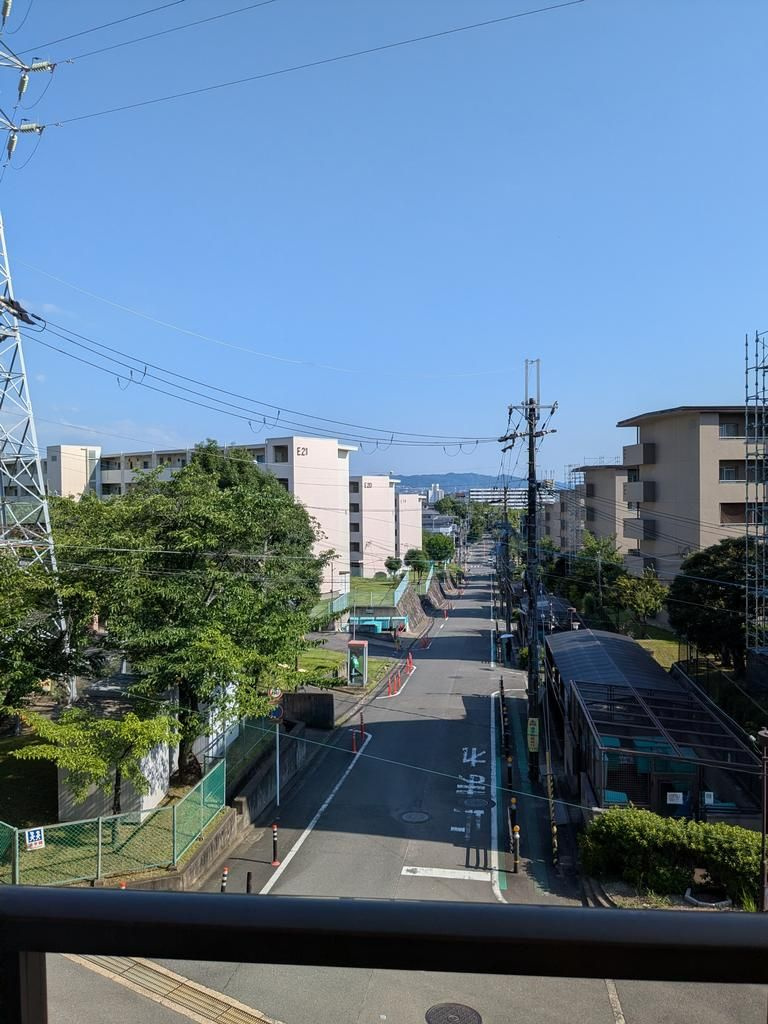 八幡市八幡石不動貸家の展望