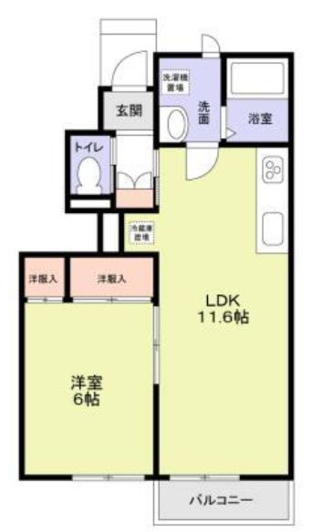 エストソレーユ津田沼の間取り