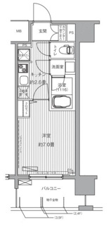 【間取り】 | センテニアル王子神谷 | 間取りです。