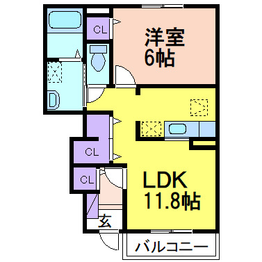ブルック石川の間取り