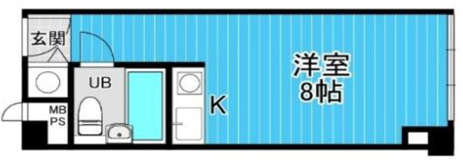 【間取り】 | ファミールハイツ北大阪3号棟 | 収益物件としてもおすすめ・Ｒ８年７月末室内改装済