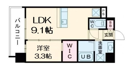 【間取り】 | S-RESIDENCE難波西alter