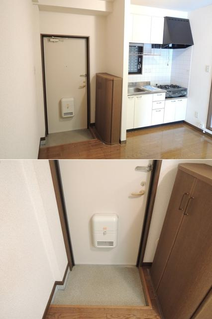 登戸貸マンション（仮）の玄関