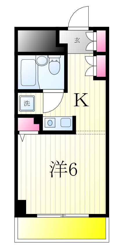 SKヴィラⅡの間取り