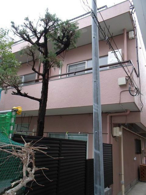 杉並区高円寺南１丁目の賃貸マンションのエントランス