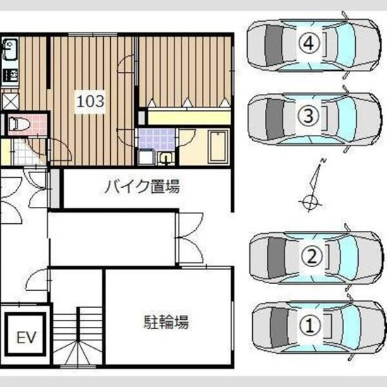 【区画図】GARE元町 