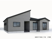 岐阜市下奈良平屋の新築建売1邸！お車並列4台可能！市橋小学校まで徒歩23分！南西角地！日当り良好！の画像