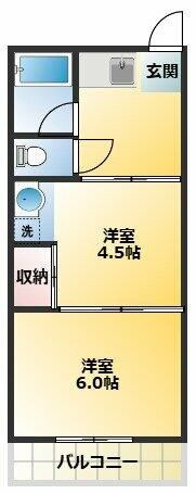 第一春美荘の間取り