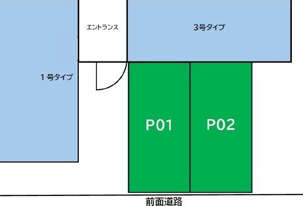 REGALEST茨木の区画図