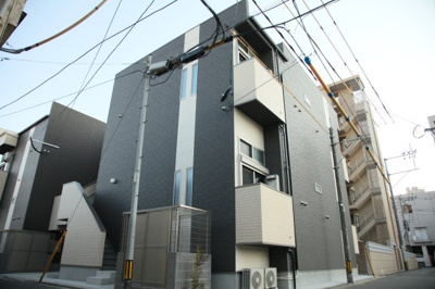 【外観】 | クレオ箱崎宮前八番館 | スタイリッシュで落ち着いた外観です。