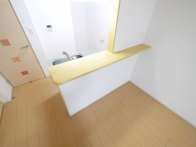 ジェルメ中山Ｂの設備|キッチンカウンター