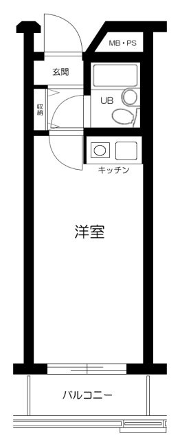 ラ・レジダンス・ド・ラフィネの間取り