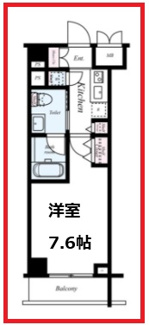 【間取り】 | ドルチェ東京押上ツインズ壱番館