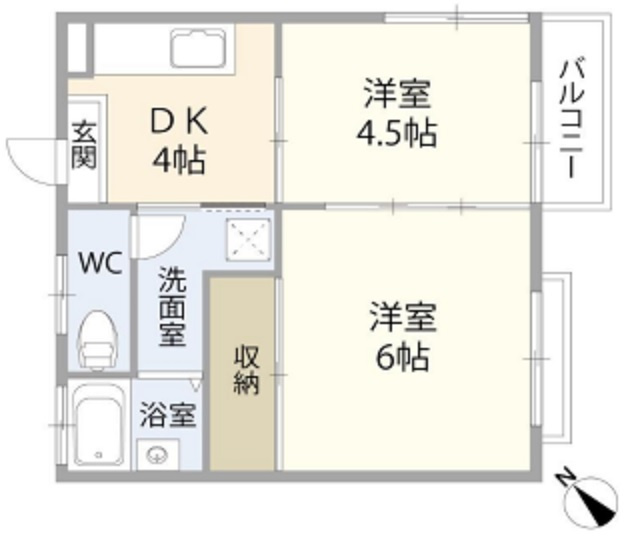 タウニィ西六郷の間取り|間取り