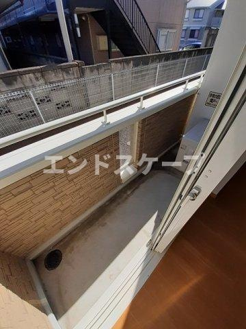 ミニョンⅠのバルコニー|高崎、前橋のお部屋探しはエンドスケープまで！お客様の理想お聞かせ下さい♪