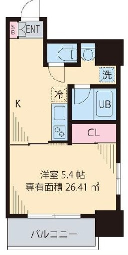 ｃｏｍｏｄｏの間取り|間取りです。