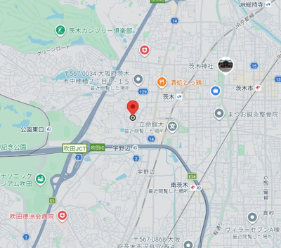 【地図】 | REGALEST茨木