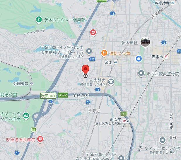 【地図】 | REGALEST茨木