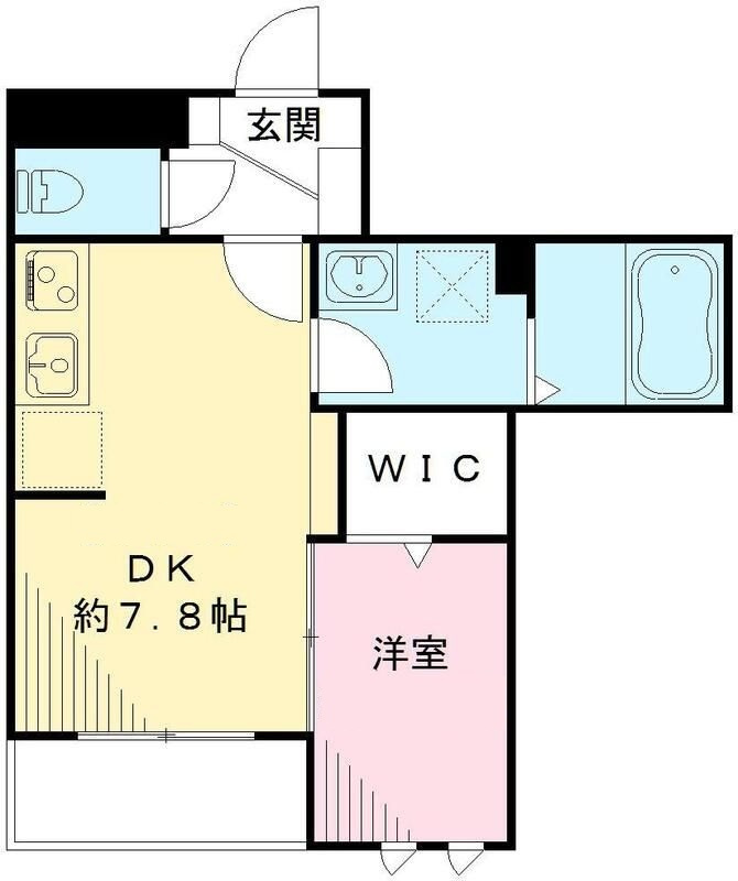 カーサ クレールの間取り|間取りです。