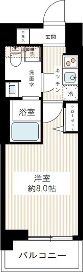【間取り】 | パティーナ東武練馬