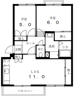 【間取り】 | グリーンフィールズ | 間取図