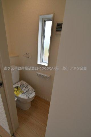 中央市井之口の新築一戸建のトイレ|１Fトイレ
