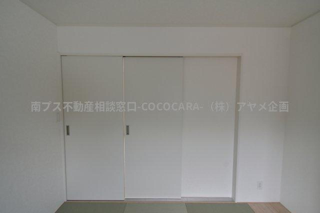 中央市井之口の新築一戸建の収納|和室南面