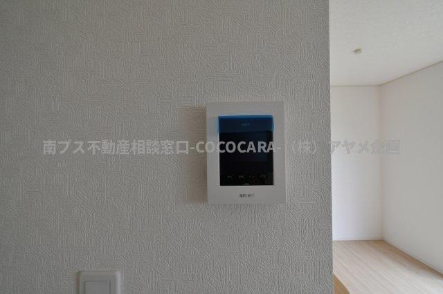中央市井之口の新築一戸建の防犯設備|インターフォン