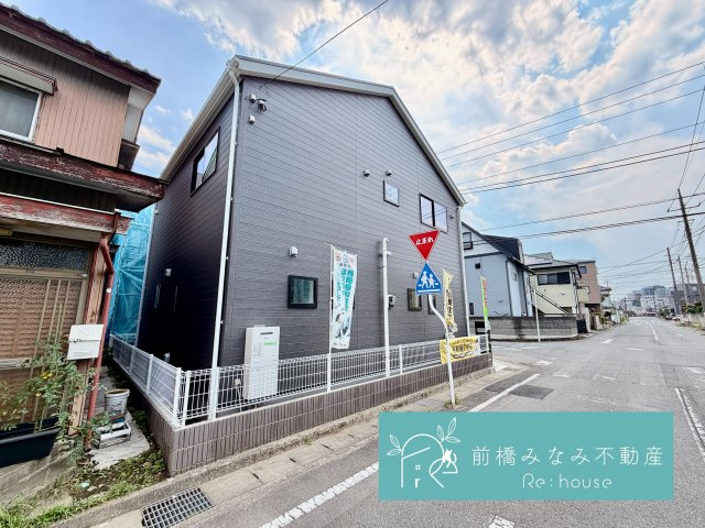 【新築】前橋市小相木町第6　限定１棟　リーブルガーデン　新築建売の外観|おしゃれな外観です