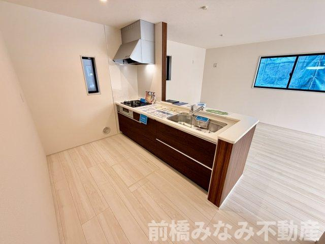 【新築】前橋市小相木町第6　限定１棟　リーブルガーデン　新築建売のキッチン|使いやすいキッチンです