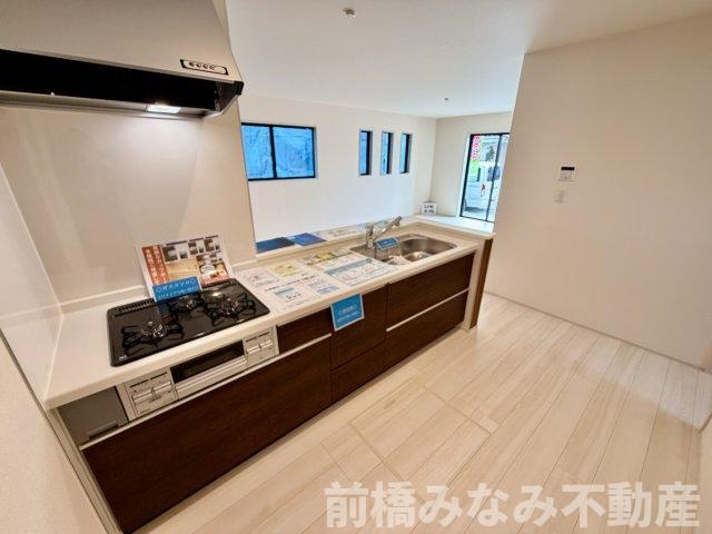 【新築】前橋市小相木町第6　限定１棟　リーブルガーデン　新築建売のキッチン|キッチンです