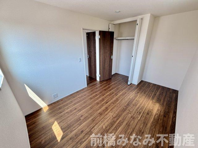 【新築】高崎市箕郷町西明屋　２号棟(全２棟)　リーブルガーデン　新築建売分譲のバルコニー