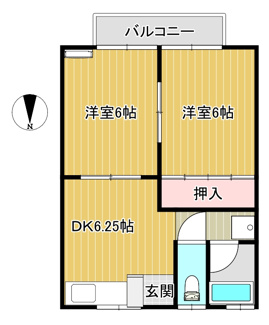 【間取り】 | ジュネス蛇田駅前