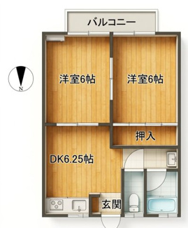 【間取り】 | ジュネス蛇田駅前
