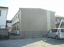 【外観】 | レオパレスハッピーベル | 落ち着いた雰囲気の外観です